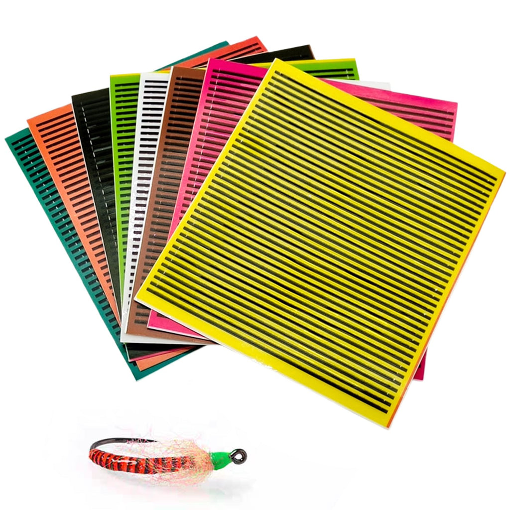 Eastrpupira Fly Tying Materials, Fly Tying Thread, Fishing Lure Making Supplies, Synthetic Peacock Quill for Nymph Bug Shrimp Body Wrap Skin Brand: Xanadued