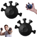 Eastrpupira 2 Pack Finger Grip Strengthener, Finger Strengthener, Finger Strength Trainer, Adjustable Hand Grip Strengthener, Grip Strength Trainer Ball