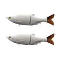 Eastrpupira 2 Pack Glide Bait, Lure Blanks, Glide Baits for Bass Fishing, Musky Lures, Fishing Lure Blanks Unpainted for Fishing