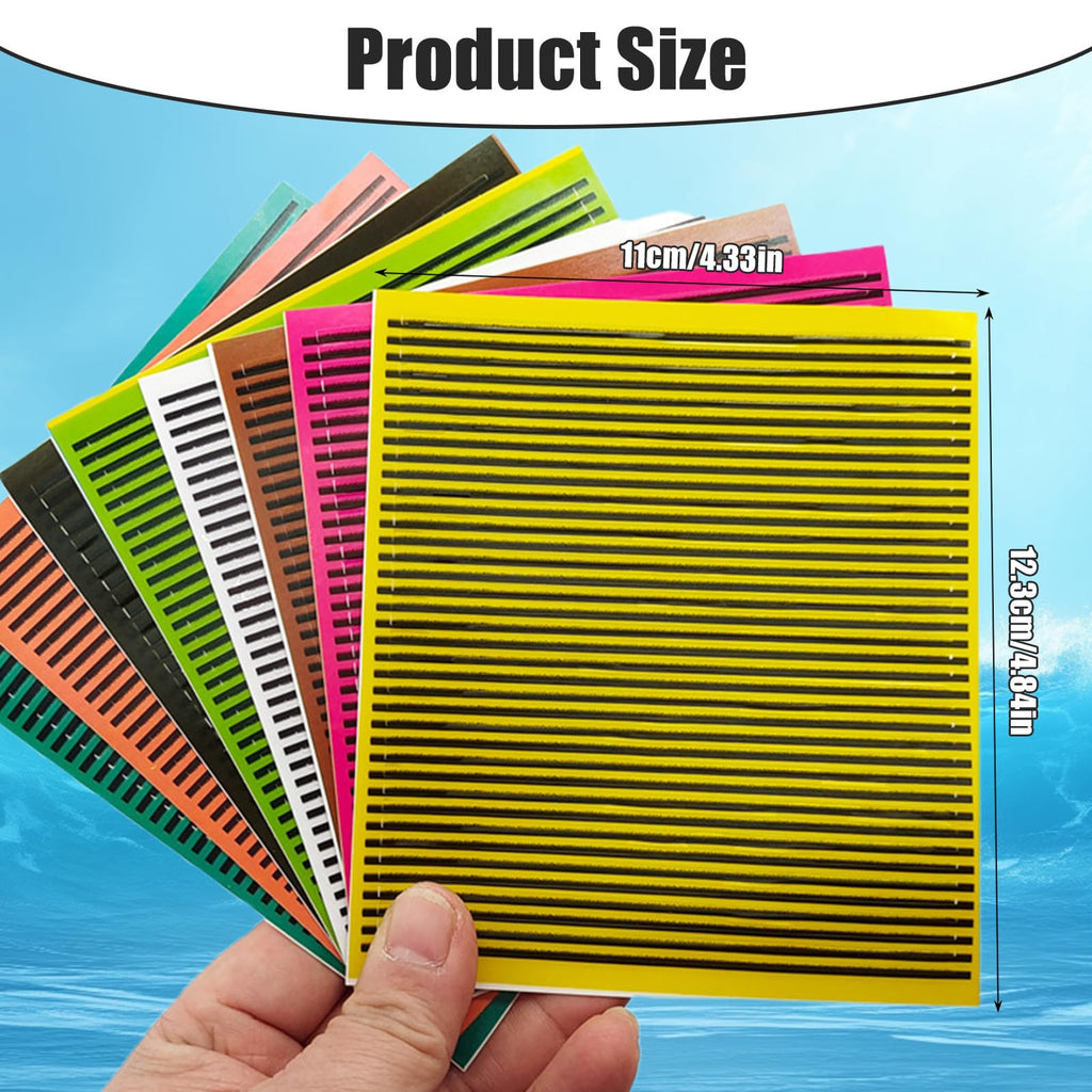 Eastrpupira Fly Tying Materials, Fly Tying Thread, Fishing Lure Making Supplies, Synthetic Peacock Quill for Nymph Bug Shrimp Body Wrap Skin Brand: Xanadued